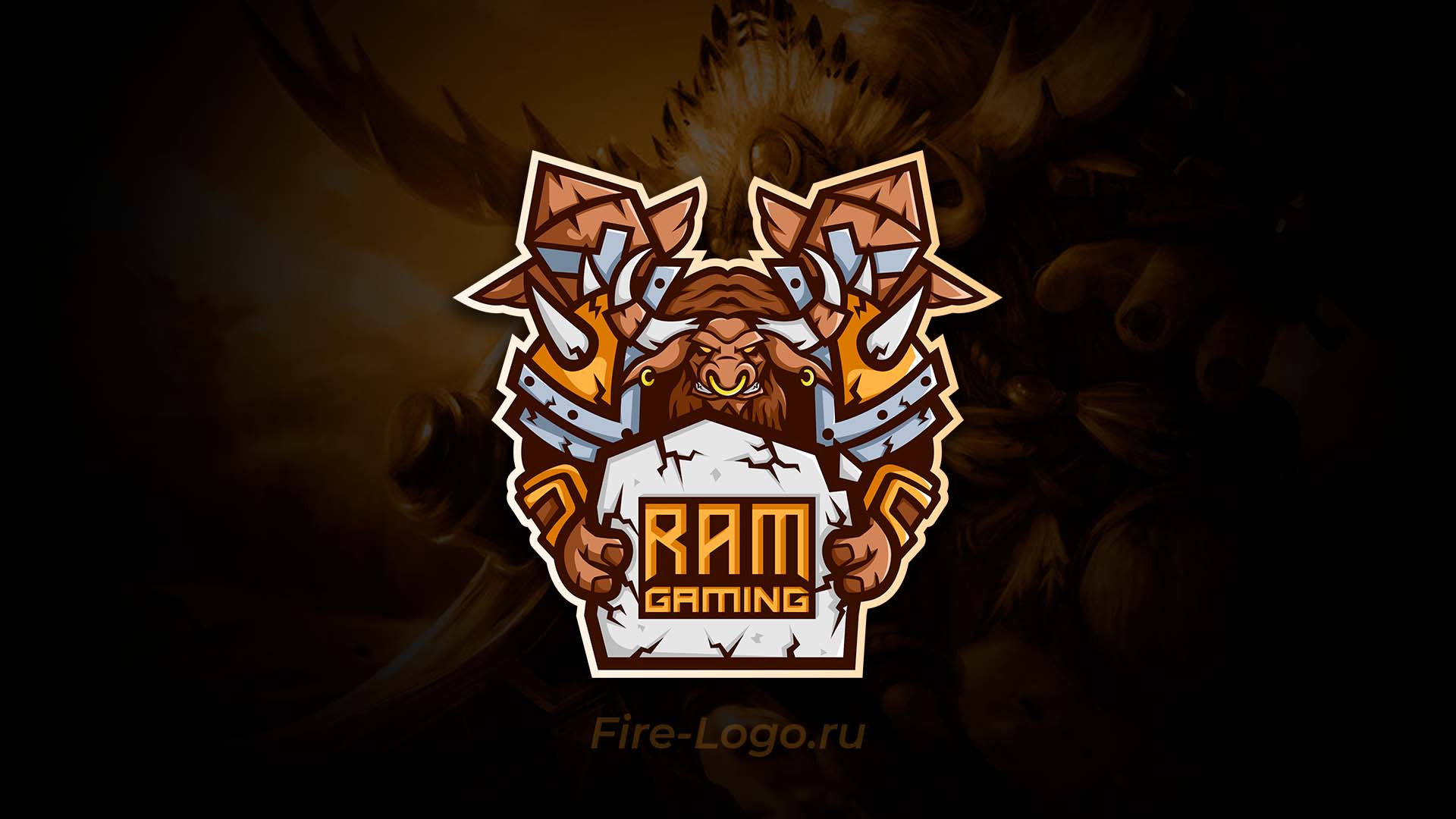 Логотип киберспортивной команды RAM Gaming