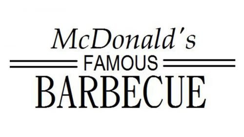 Первый логотип Макдональдс