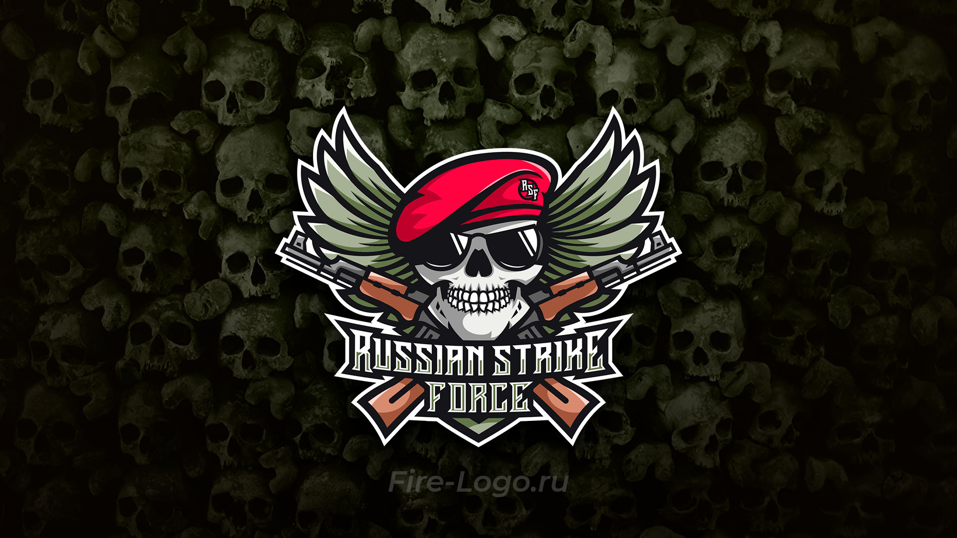 Логотип клана Russian Strike Force