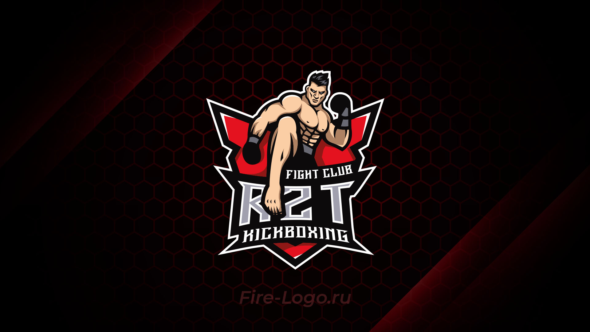 Логотип кикбоксинг клуба RZT