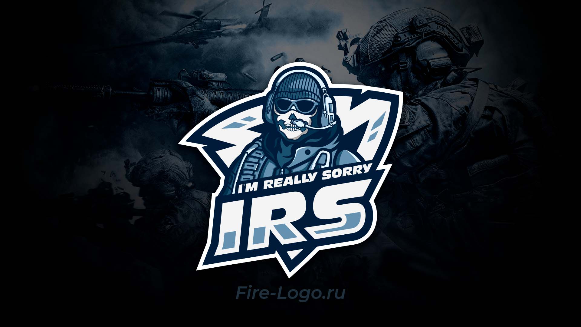 Логотип для киберспортивной команды IRS