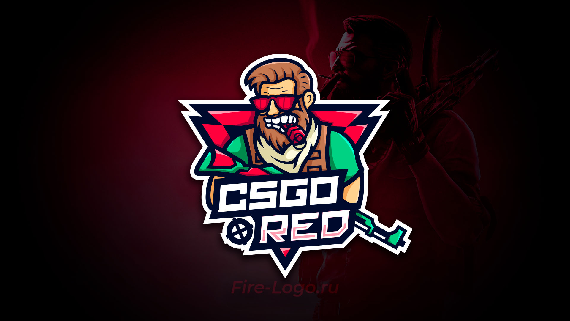 Логотип сайта с гайдами о CS:GO / CS 2