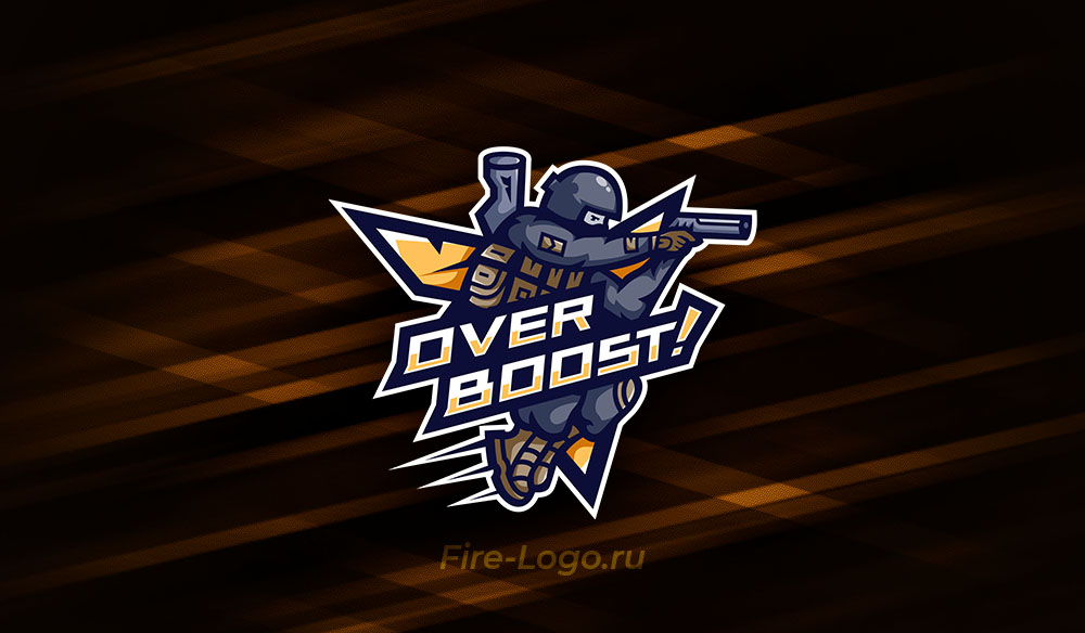 Логотип сервера, созданный в Fire-Logo.ru