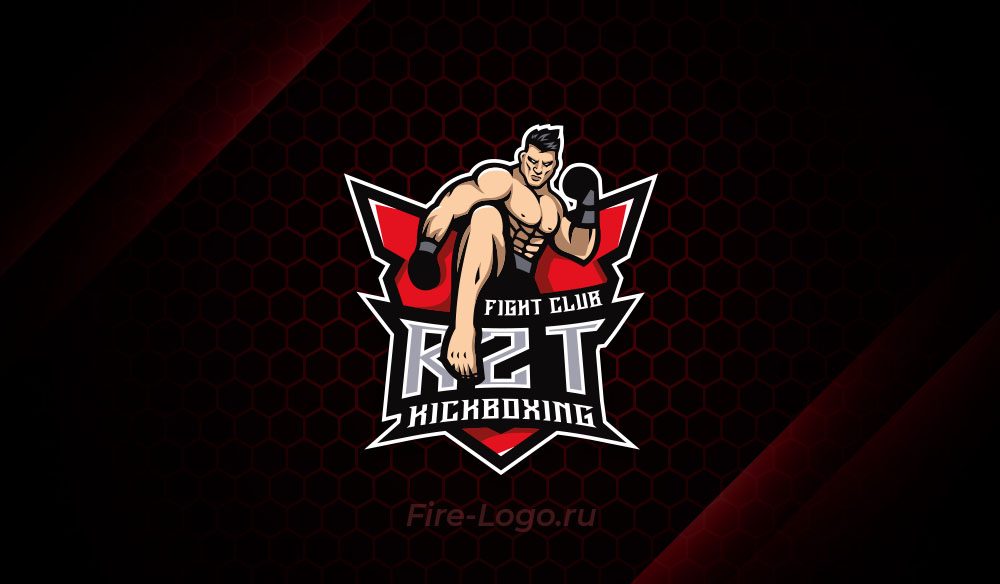 Эмблема спортивного клуба, созданная в Fire-Logo.ru