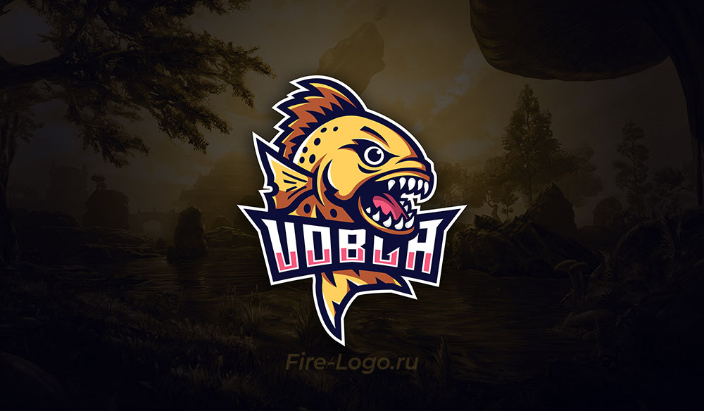 Логотип игрового сообщества, разработанный в Fire-Logo.ru