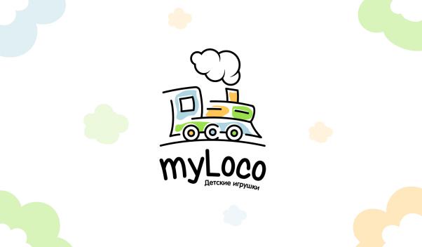 Логотип для детского интернет магазина